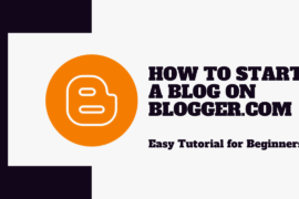 How to create and manage your own blog with Blogger.com
